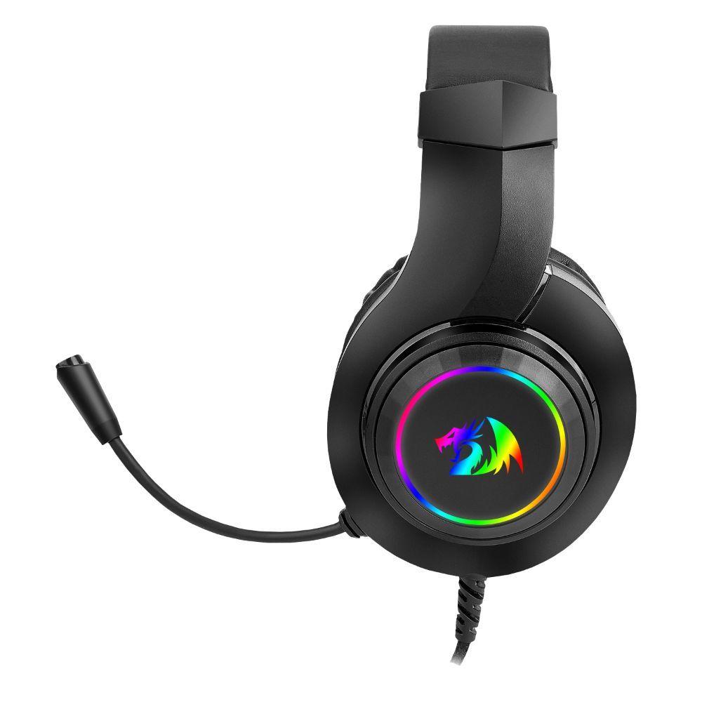 AUDIFONO GAMER HYLAS H260 RGB NEGRO ALAMBRICO REDRAGON-2