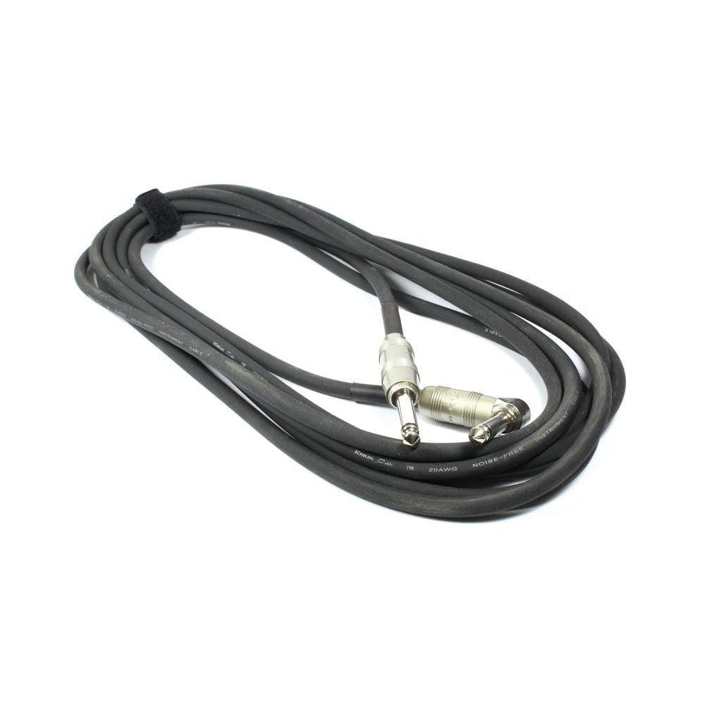 CABLE GUITARRA 20AWG 4.5MT 1/4 MONO 1/4 MONO CURVO KIRLIN-0