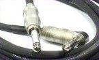 CABLE GUITARRA 20AWG 4.5MT 1/4 MONO 1/4 MONO CURVO KIRLIN-1