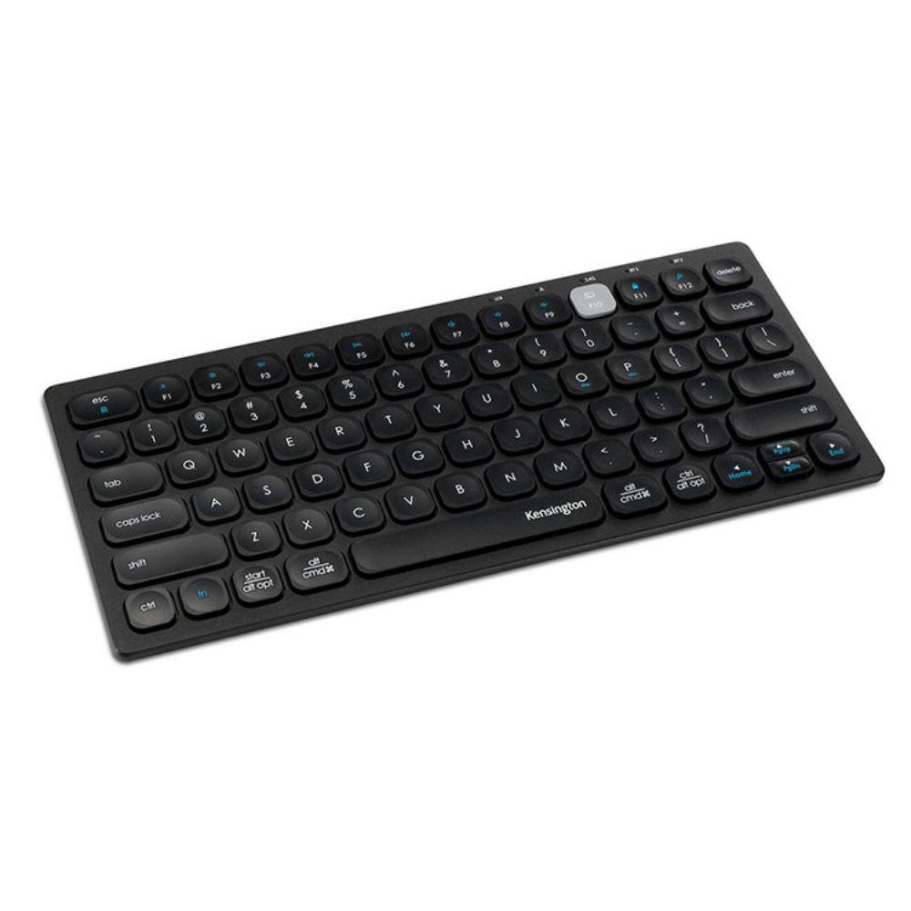 TECLADO INALAMBRICO COMPACTO 3 CONEXIONES NEGRO KENSINGTON 27662-0