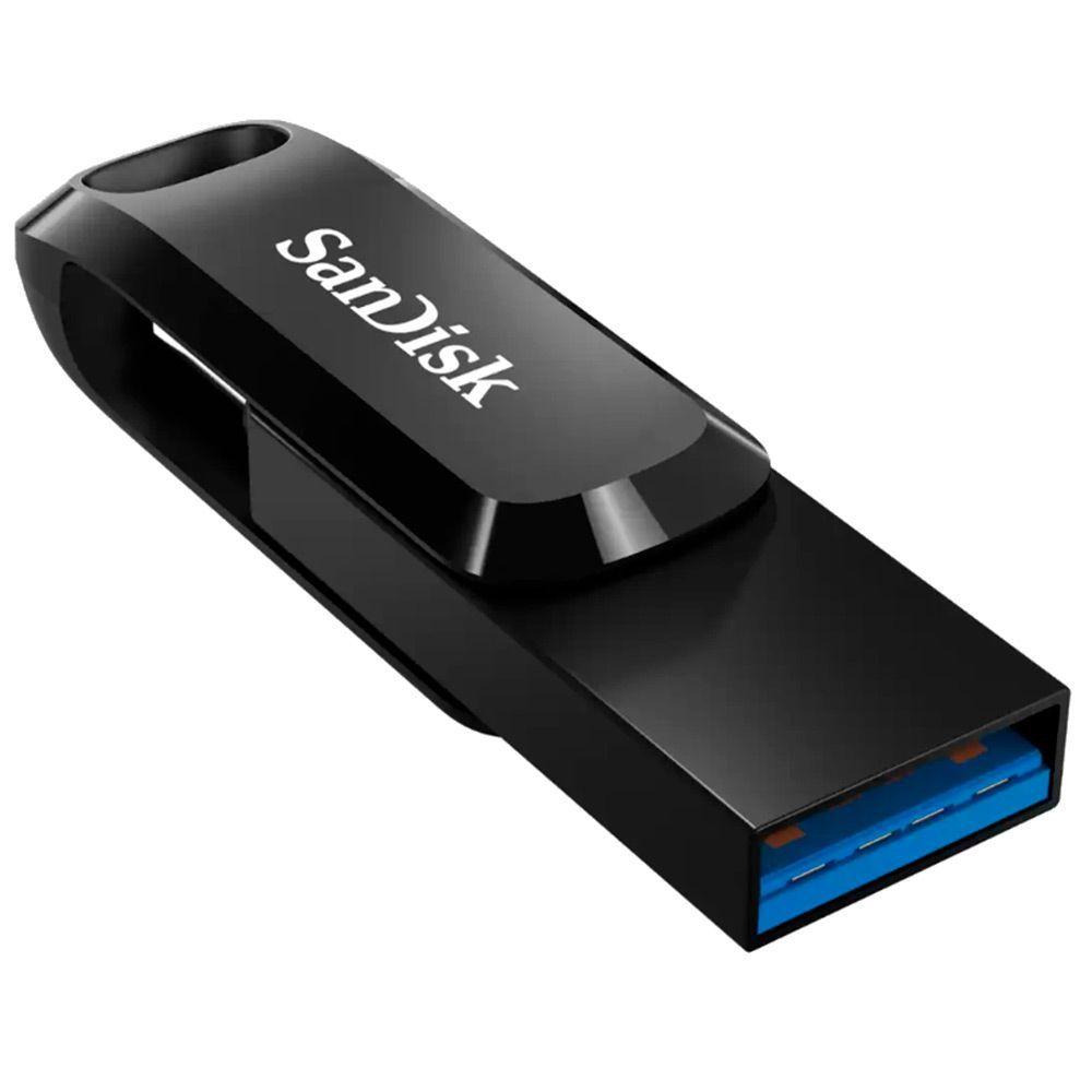 PENDRIVE 64GB DUAL DRIVE GO USB TIPO-C Y TIPO-A 300MB/S SANDISK SDDDC3-064G-G46-1