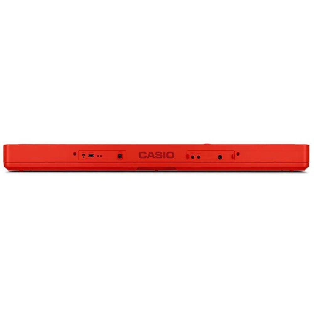 TECLADO CASIO 61 TECLAS CT-S1RDC2 ROJO-2