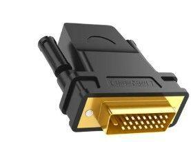 ADAPTADOR DVI(24+1) MACHO A HDMI HEMBRA UGREEN 20124-1