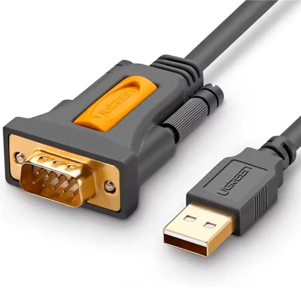 CABLE USB-A 2.0 MACHO / DB9 RS232 MACHO SERIAL 2M UGREEN CR104-1
