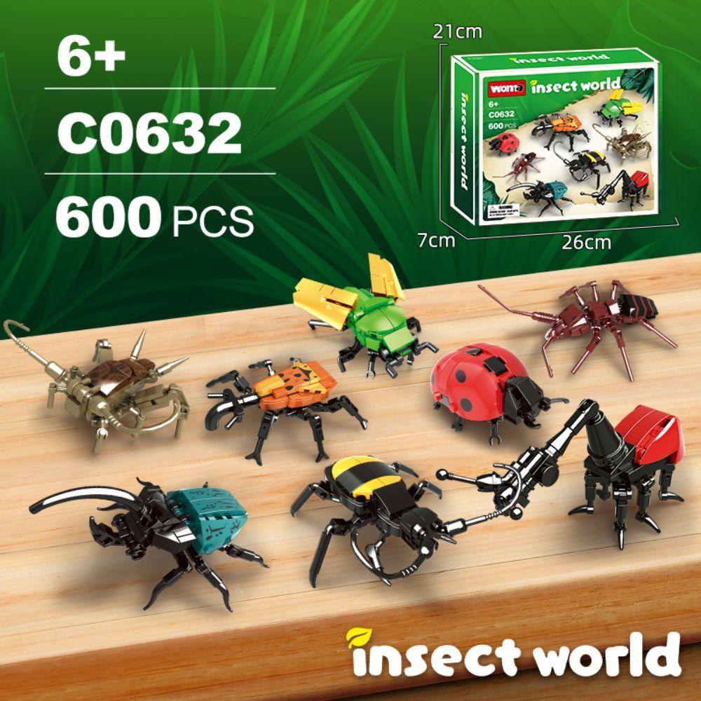 SET MUNDO INSECTOS 8 CAJAS EN 1 C0632-2