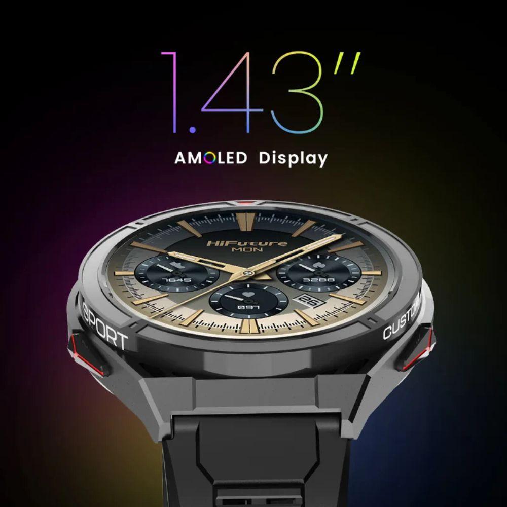 Smartwatch Active HiFuture AMOLED GPS Dual IP68-2
