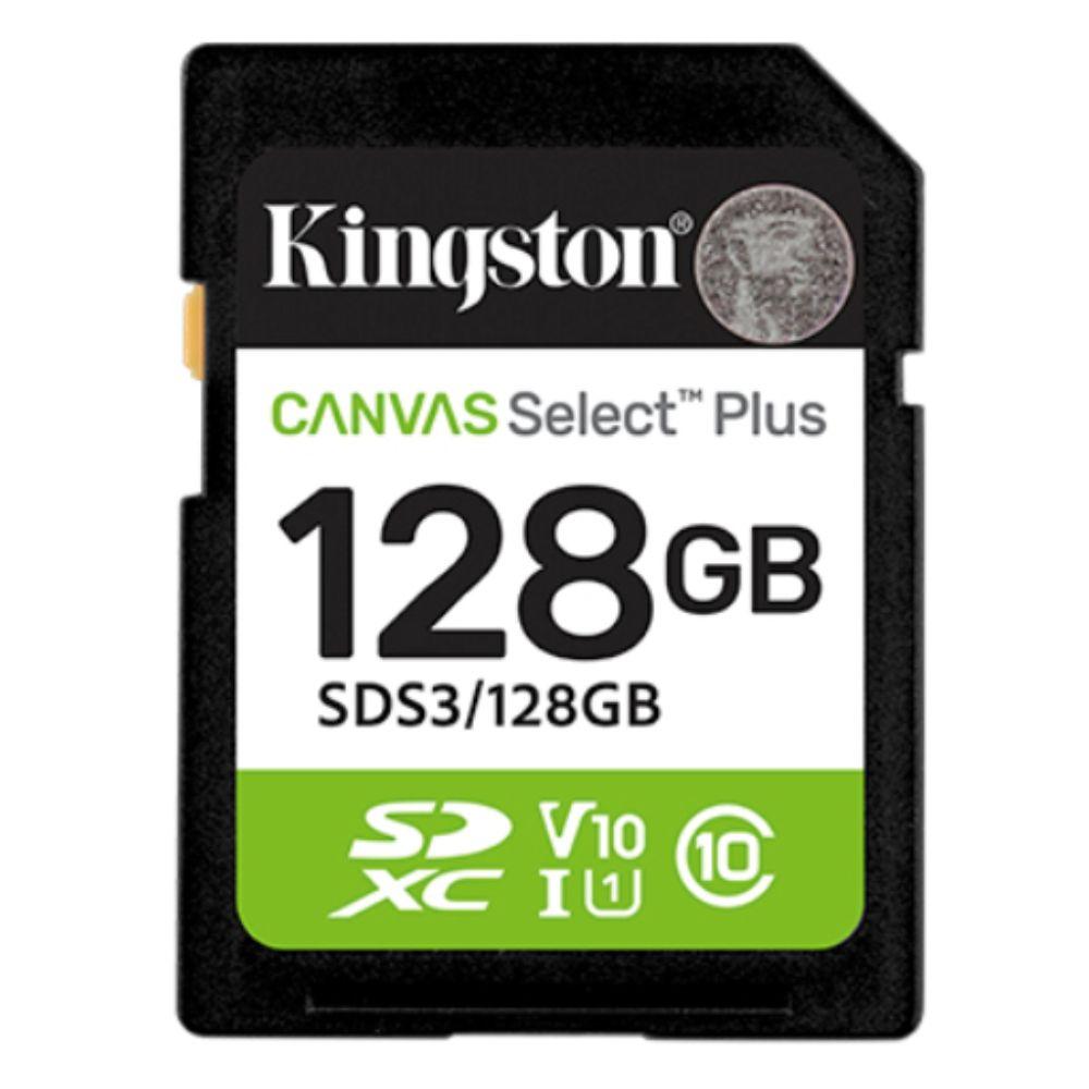 TARJETA DE MEMORIA SDXC 128 GB CANVAS SELECT PLUS 150 MB/S C10 UHS-I U1 V10-0