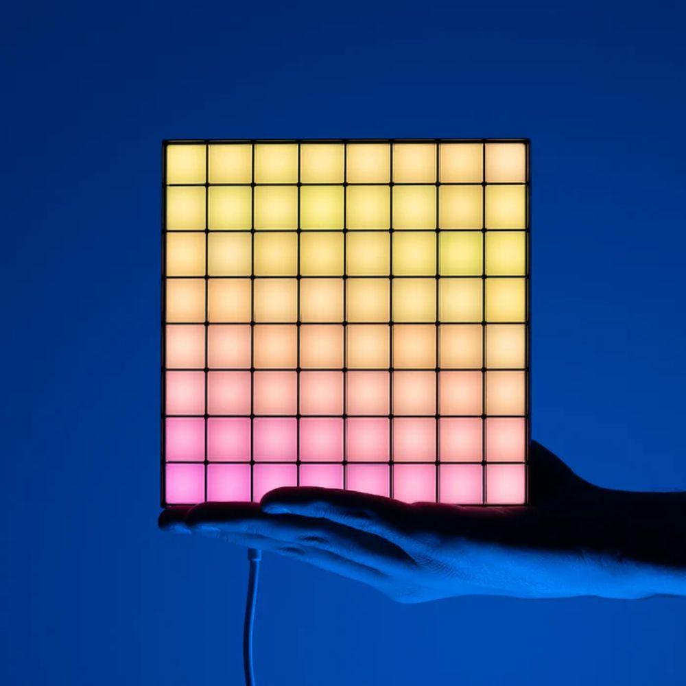 KIT STARTER PANELES 1X5 LED RGB TWINKLY SQUARES TWQ064STW-07-BEU-1