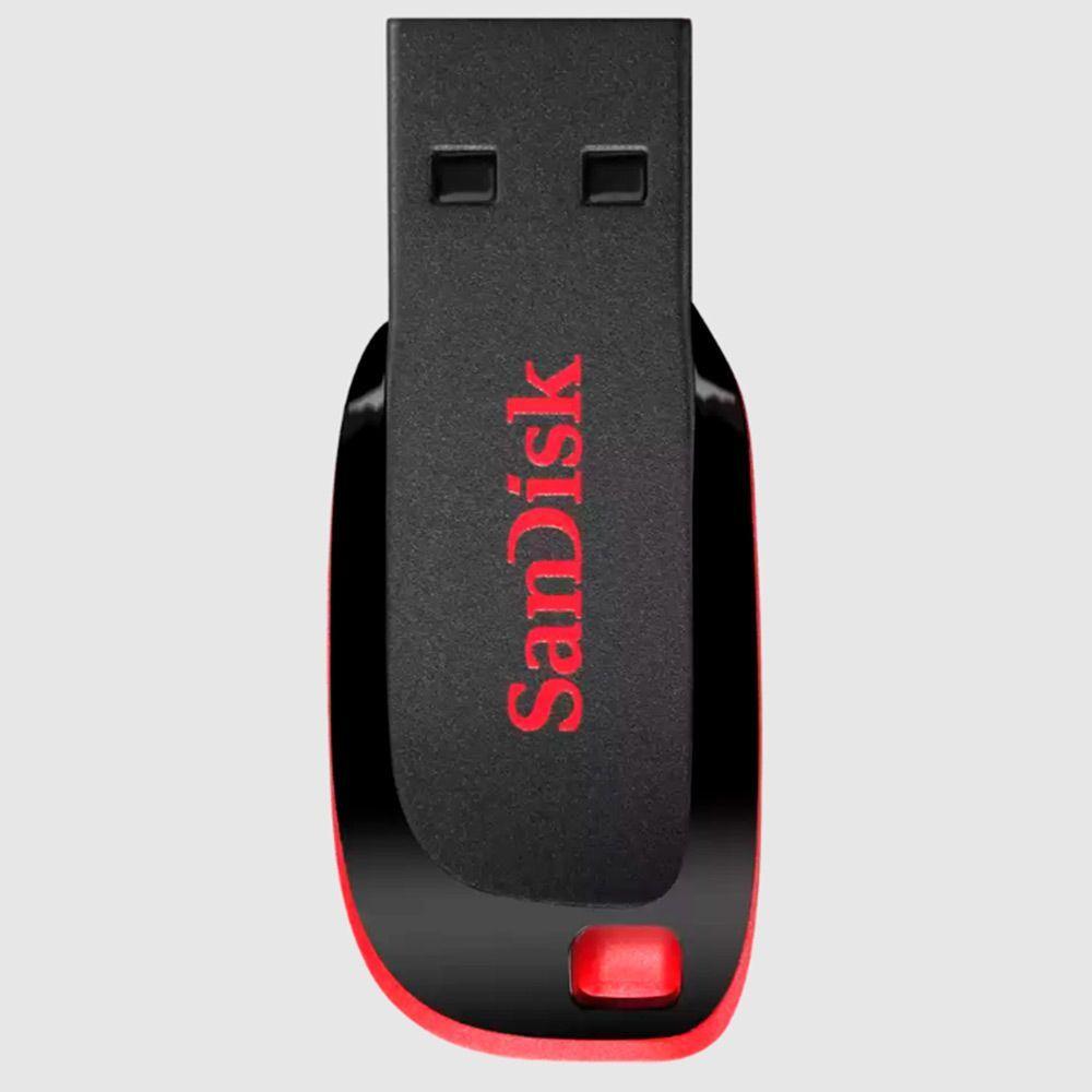 PENDRIVE 64GB SANDISK CRUZER BLADE 2.0 SANDISK SDCZ50-064G-B35S-2