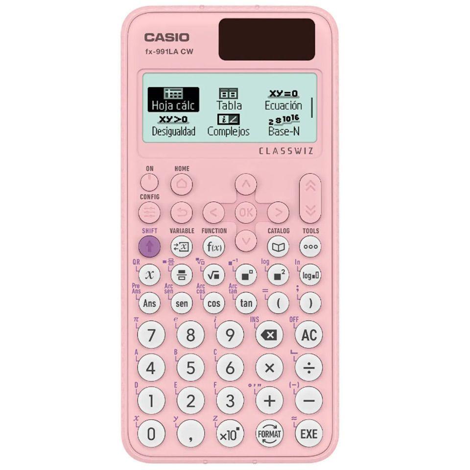 CALCULADORA CASIO CIENTIFICA FX-991LACW-PK CLASSWIZ-1