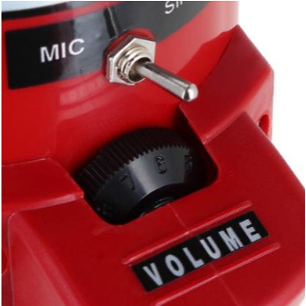 MEGAFONO 10W CON SIRENA SILBATO SAMJOO-2