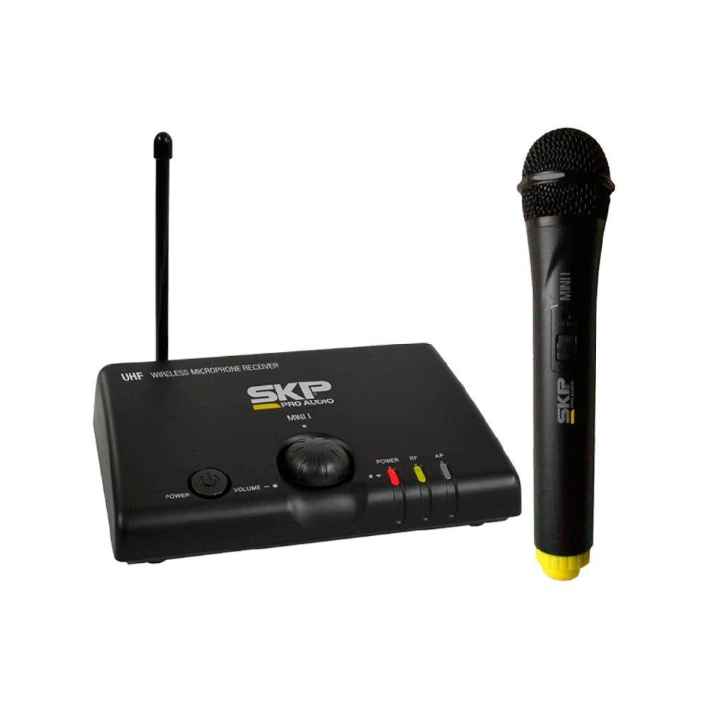 MICROFONO INALAMBRICO UHF MANO SKP-0