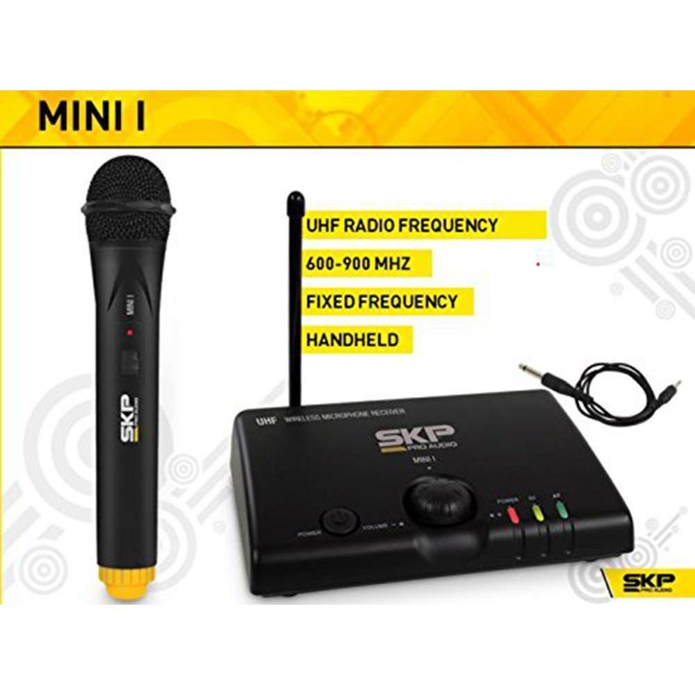 MICROFONO INALAMBRICO UHF MANO SKP-2