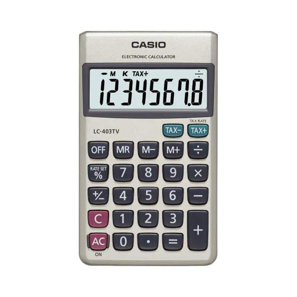 CALC. LC-403TV BOLSILLO 8 DIGITOS CASIO CASIO-0