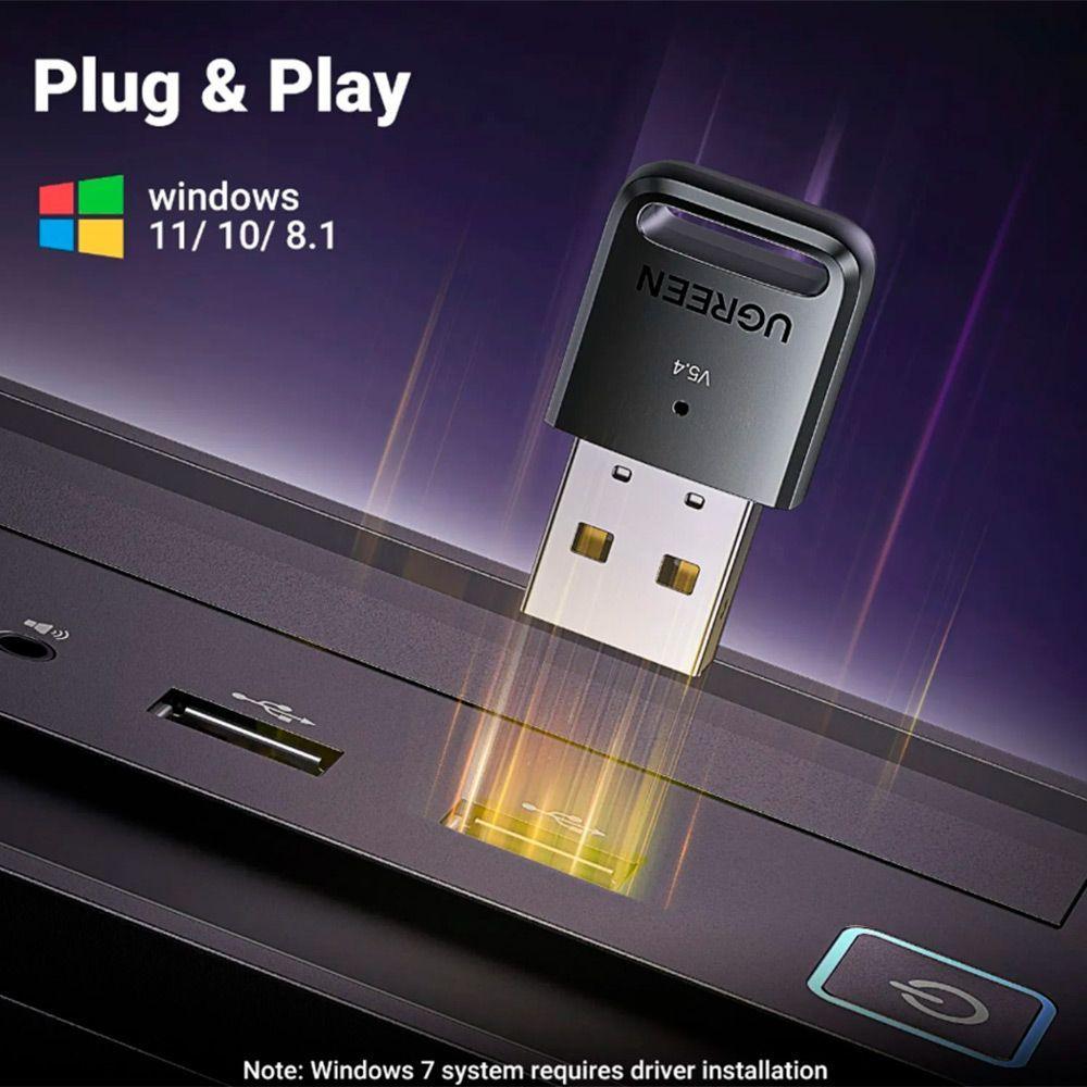 ADAPTADOR BLUETOOTH 5.4 USB-A UGREEN CM748-1