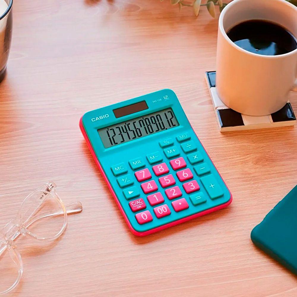 CALCULADORA SOBREMESA CASIO MX-12B-GNRD-0