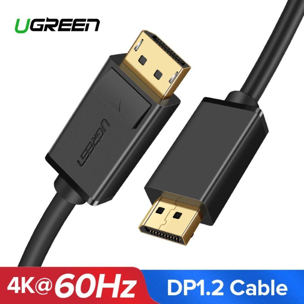 CABLE DISPLAYPORT 1.2 M/M (4K/60HZ) O ( 2K/144HZ) 5M UGREEN DP102-2