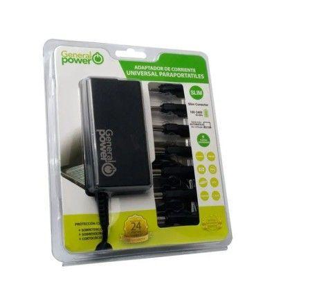 CARGADOR UNIVERSAL 65W SLIM SLIM (AUTO) GENERAL POWER-1