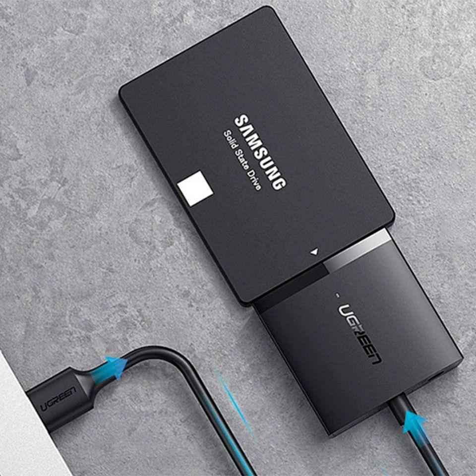 ADAPTADOR SATA USB 3.0 2.5/3.5INCH 12TB MAX UGREEN CM257-2