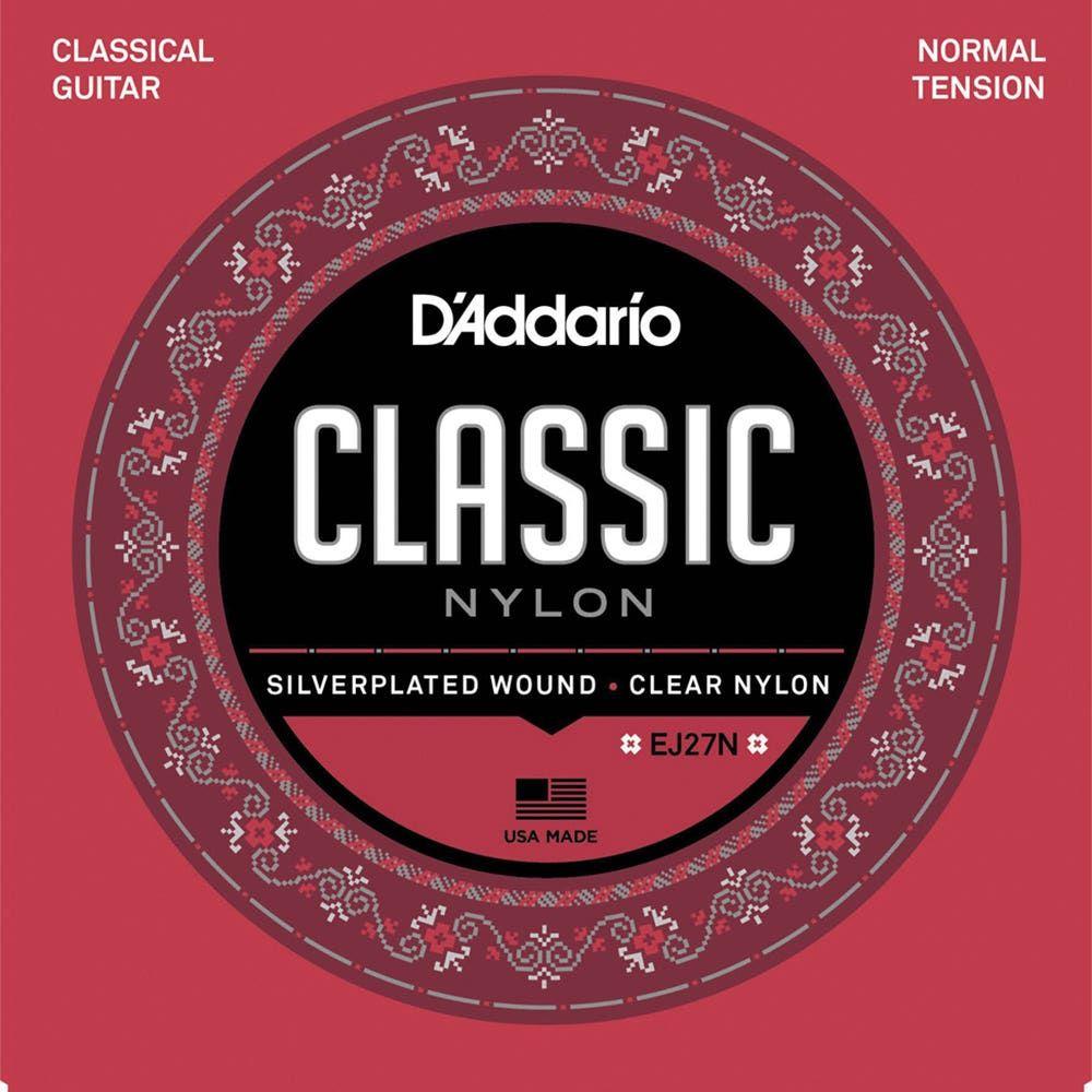 DADDARIO EJ27N SET DE CUERDAS GUITARRA CLASICA NYLON-0