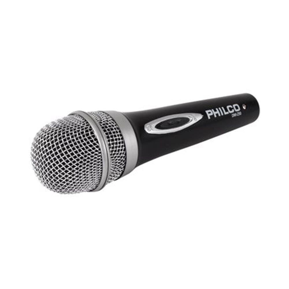 MICROFONO VOCAL DINAMICO + CABLE XLR PHILCO-2