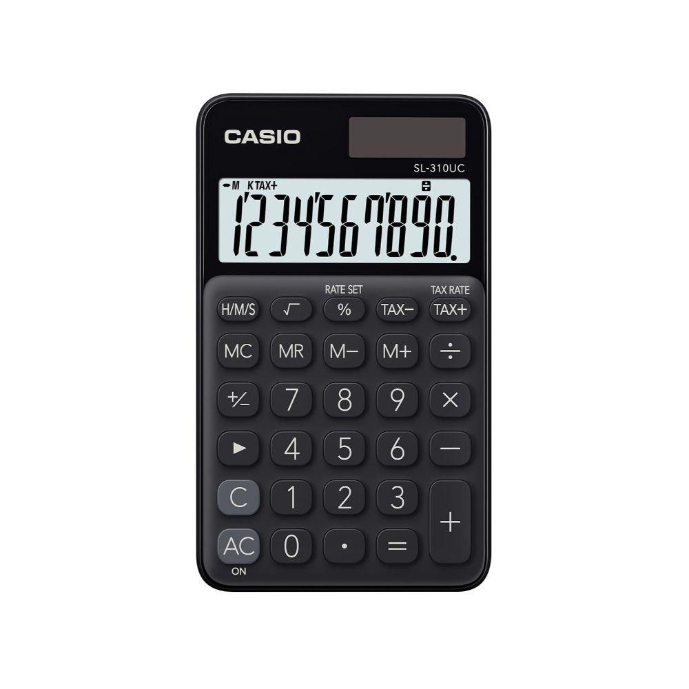 CALCULADORA BOLSILLO CASIO SL-310UC-BK-0