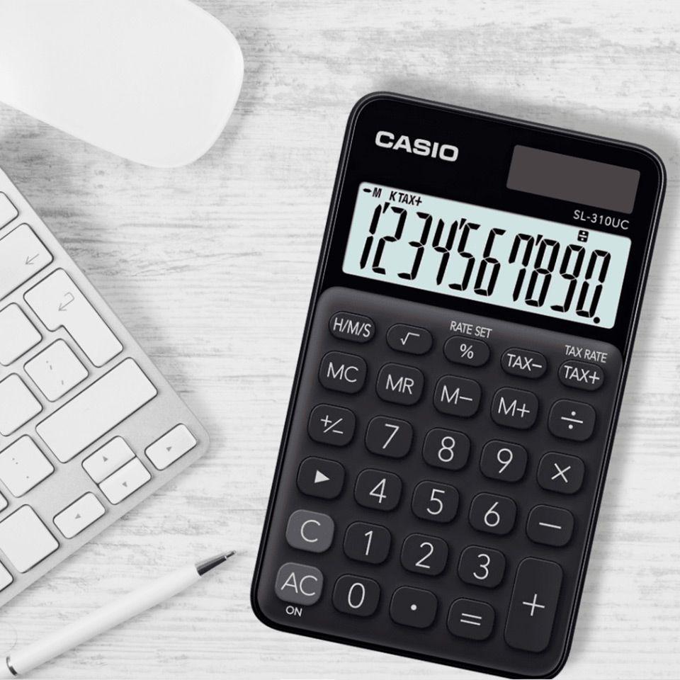 CALCULADORA BOLSILLO CASIO SL-310UC-BK-1