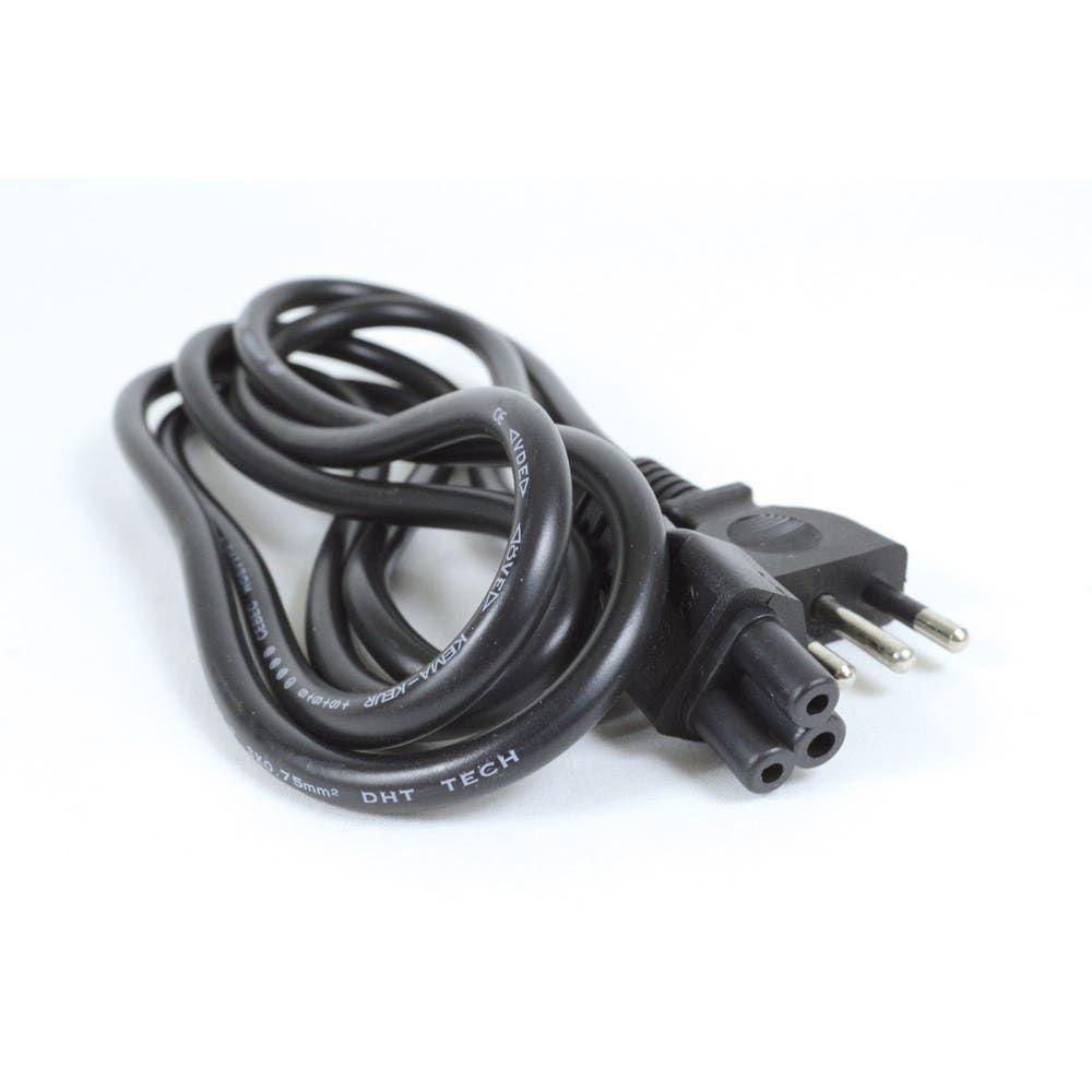 CABLE PODER TREBOL 1.8MTS P/NOTEBOOK NEGRO-2