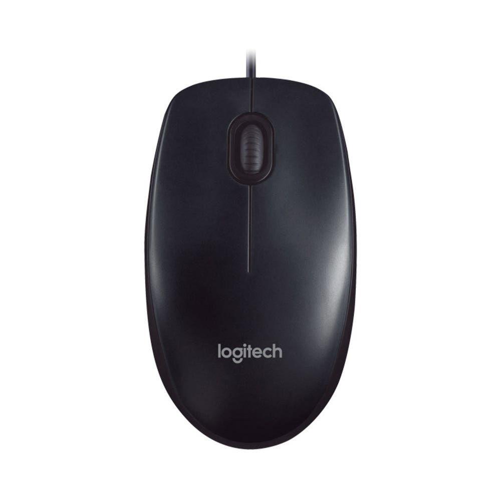 MOUSE OPTICO ALAMBRICO USB LOGITECH M90 NEGRO-0