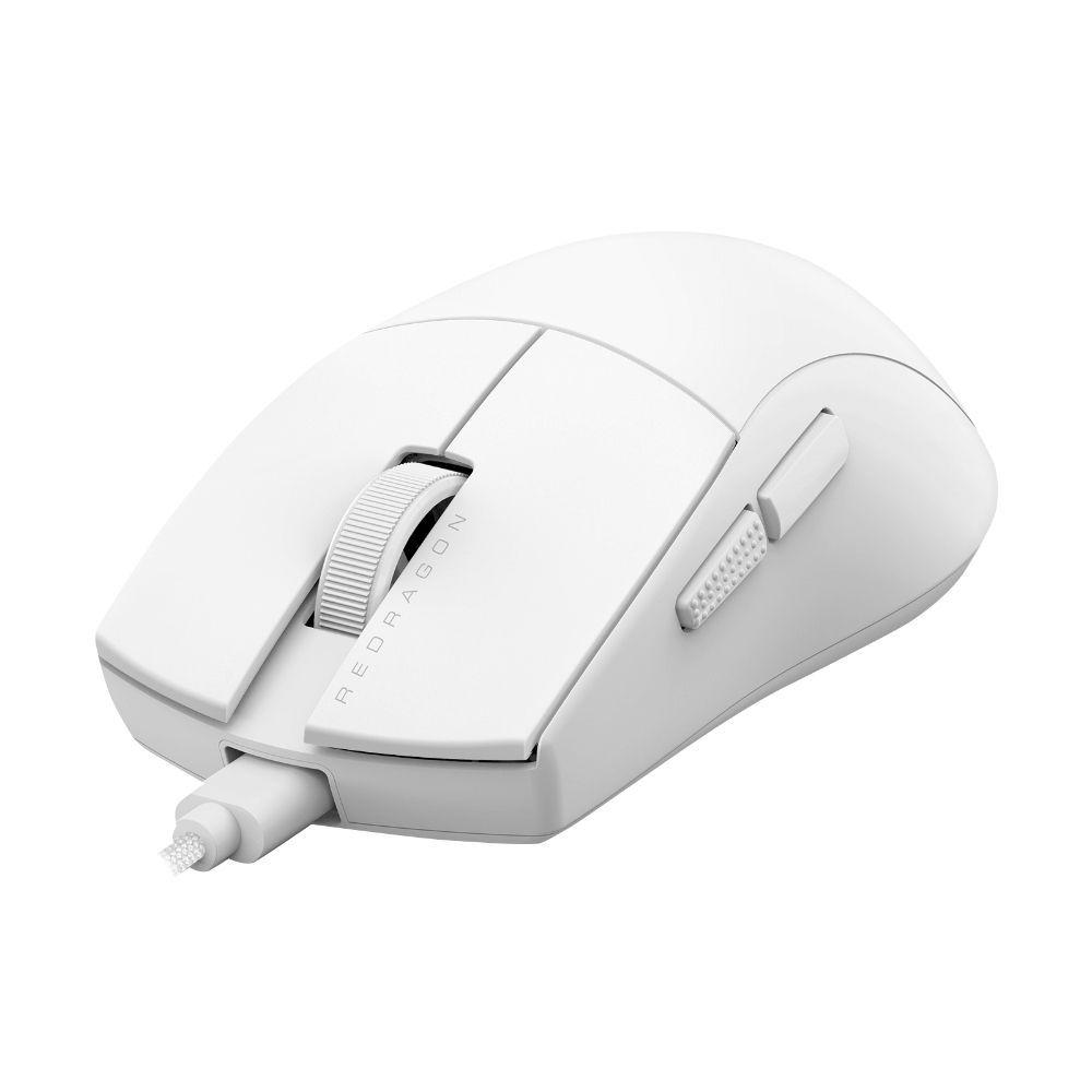 MOUSE GAMER KING M724 BLANCO ALAMBRICO 12400 DPI REDRAGON-1