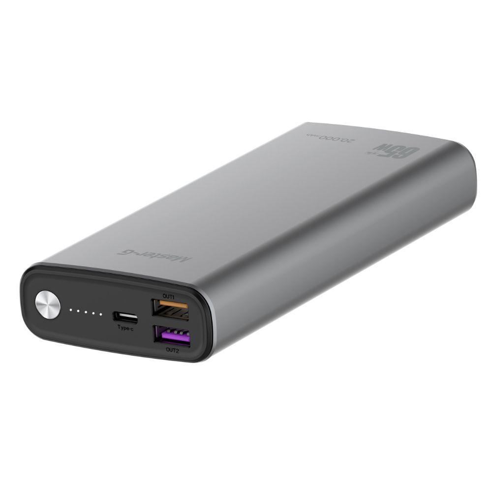 MASTER-G UCP20PD65 BATERIA PORTATIL 65W 20.000MAH + USB-C A USB-C 1MT COMPATIBLE CON NOTEBOOK-2