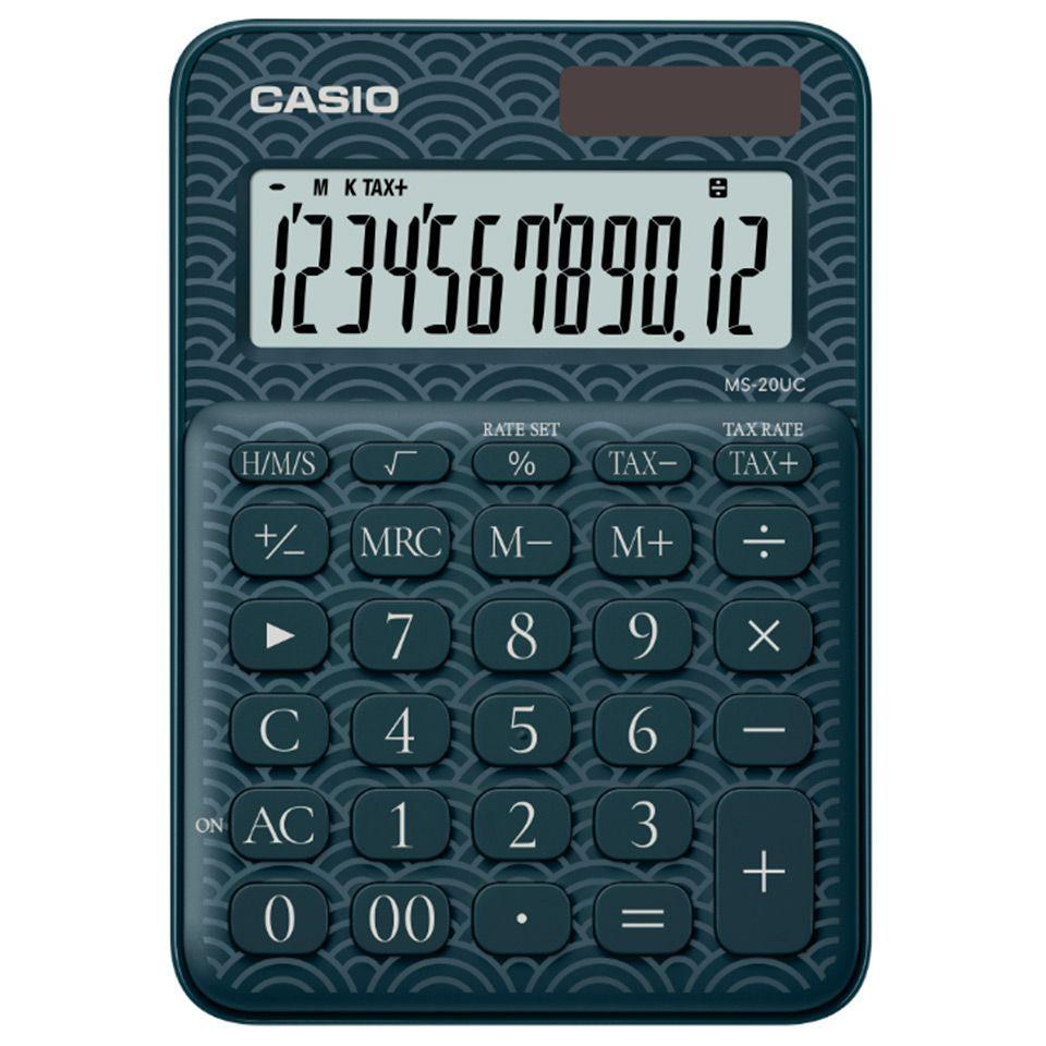 CALCULADORA CASIO SOBREMESA MS-20UC-JBU-1