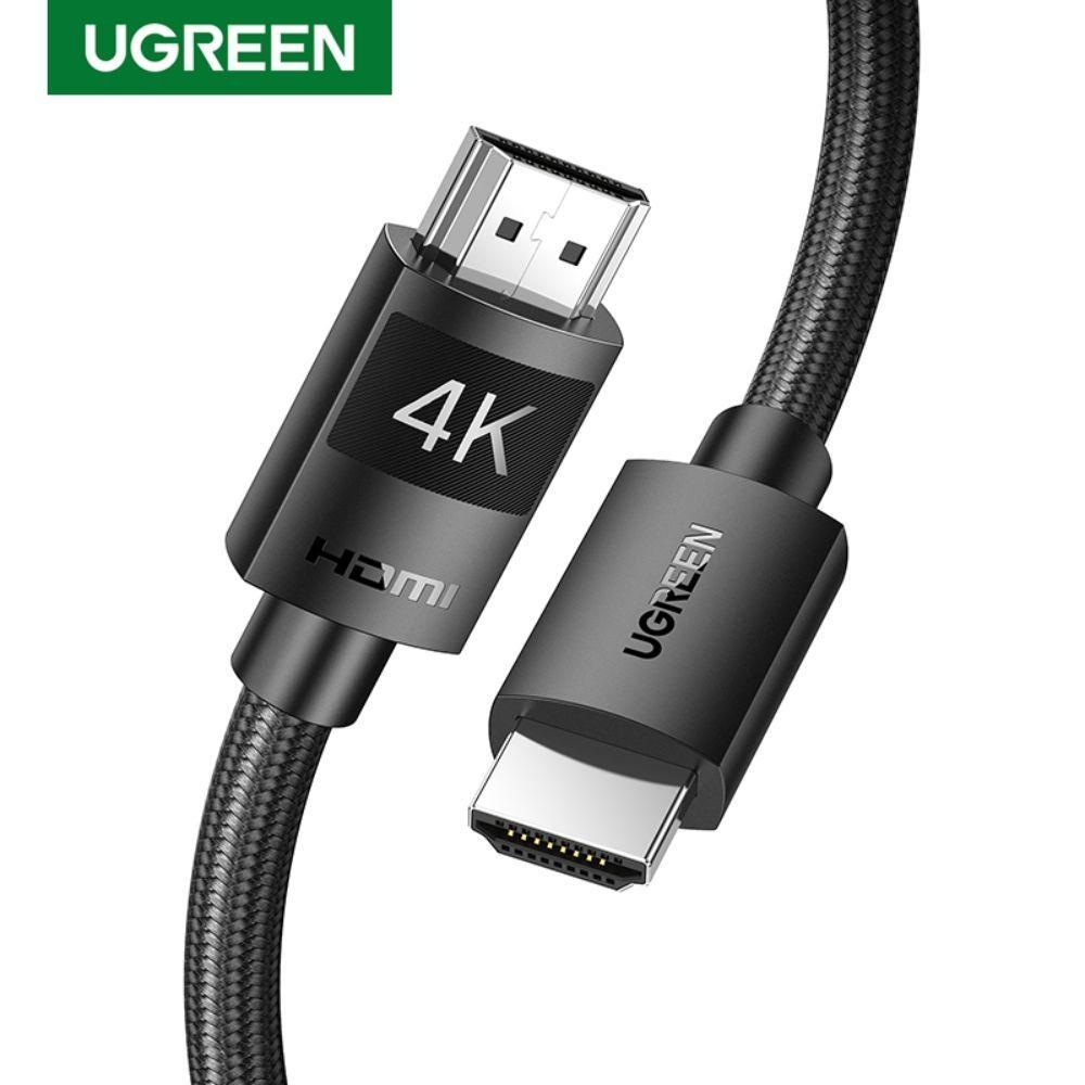 CABLE HDMI 2.0 4K/60HZ M/M 2M BLINDADO NEGRO UGREEN HD119-1
