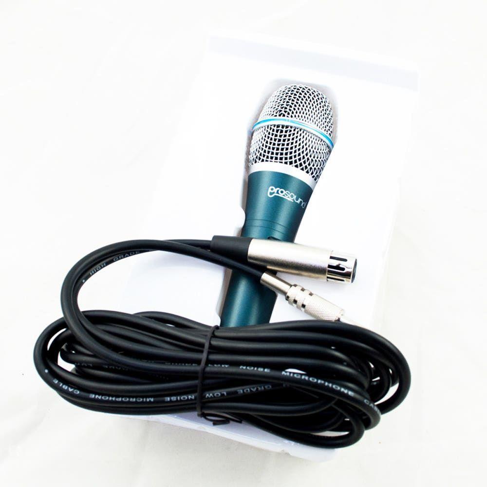 MICROFONO MANO, DINAMICO, CABLE XLR/6.3M PROSOUND-2
