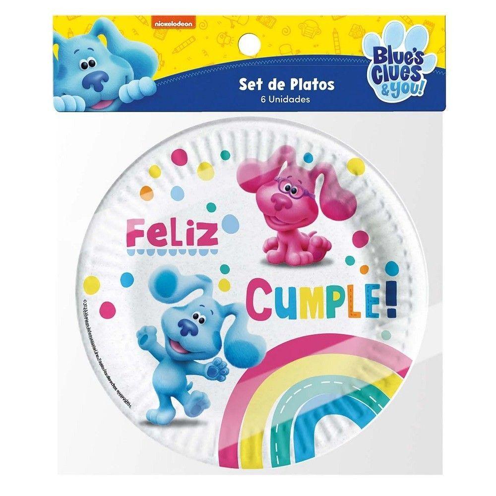Pack Cumpleaños Las Pistas de Blue x 24-5