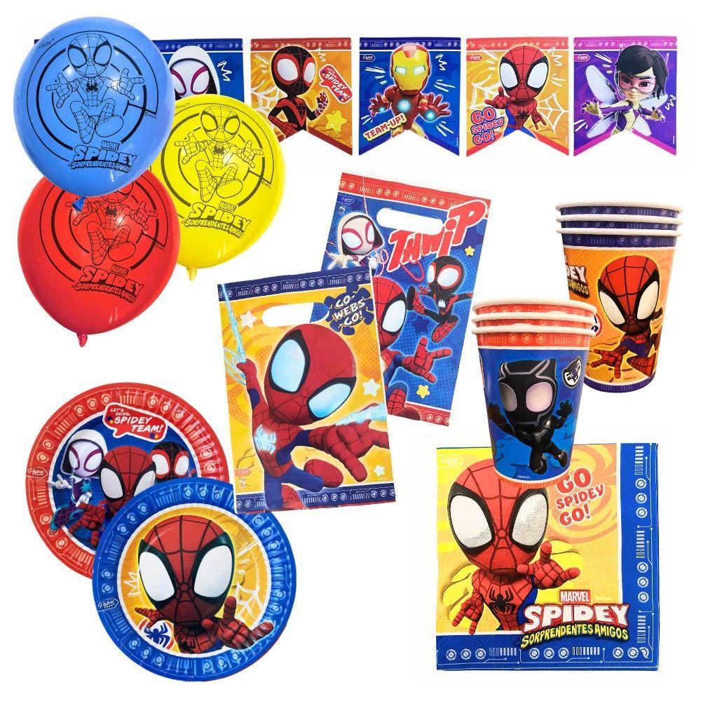Pack Cumpleaños Spidey x 36-0