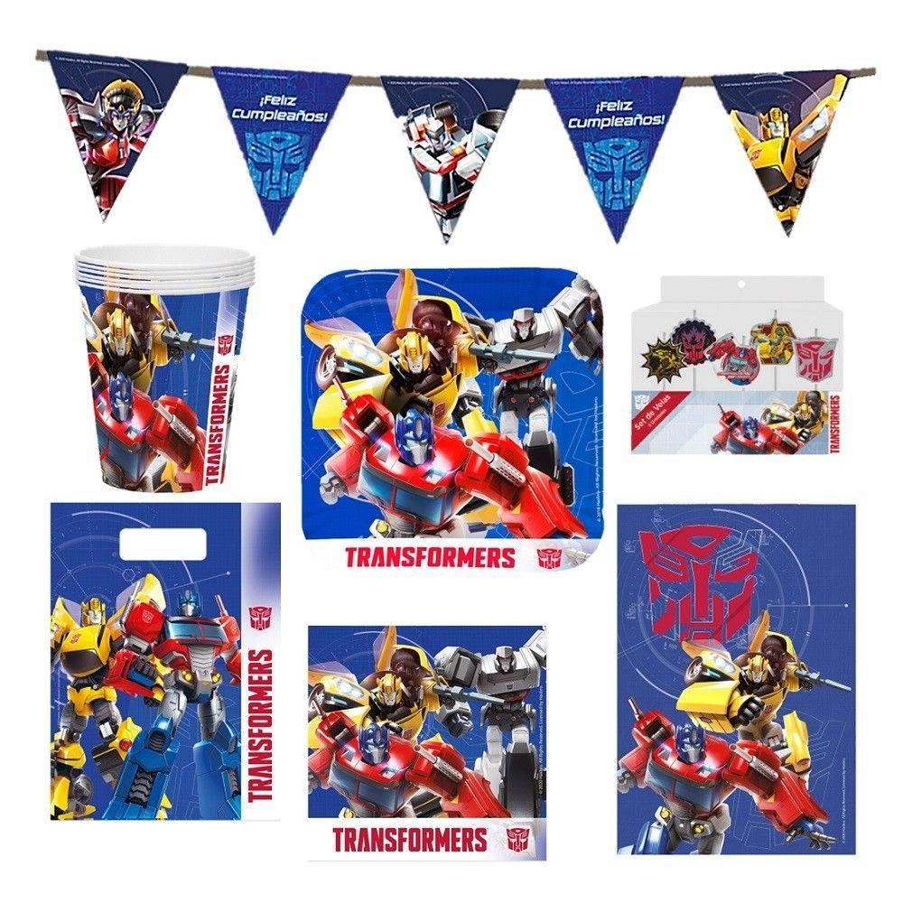 Pack Cumpleaños Transformers x 24-0