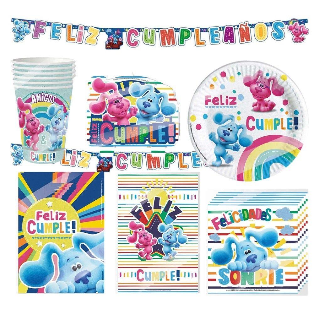 Pack Cumpleaños Las Pistas de Blue x 30-0