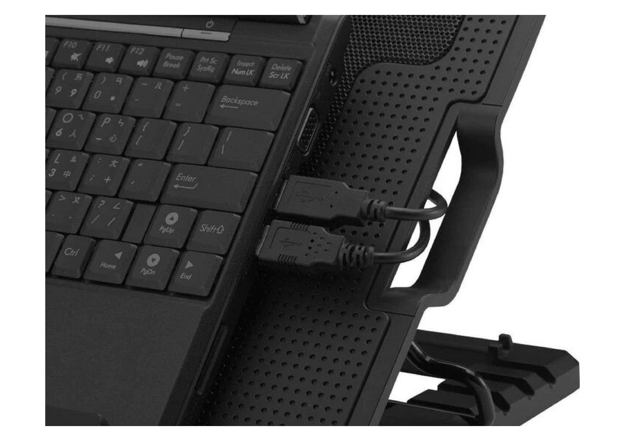 Soporte para Notebook con Ventilador y Luz LED-3