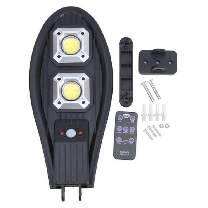 Foco Solar con Control y Sensor de movimiento para Exterior-3