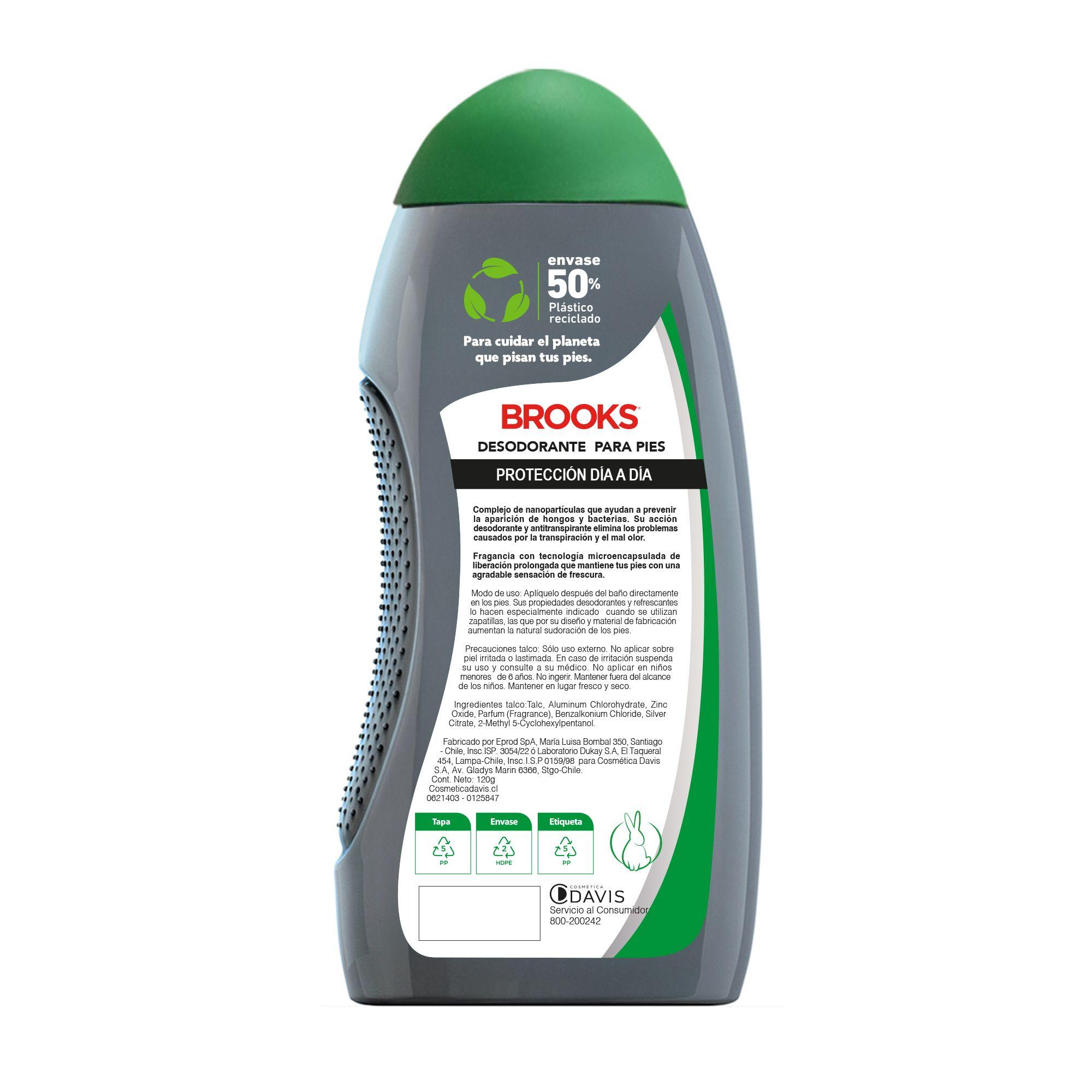 Talco Brooks Silver Teck 120 grs-2