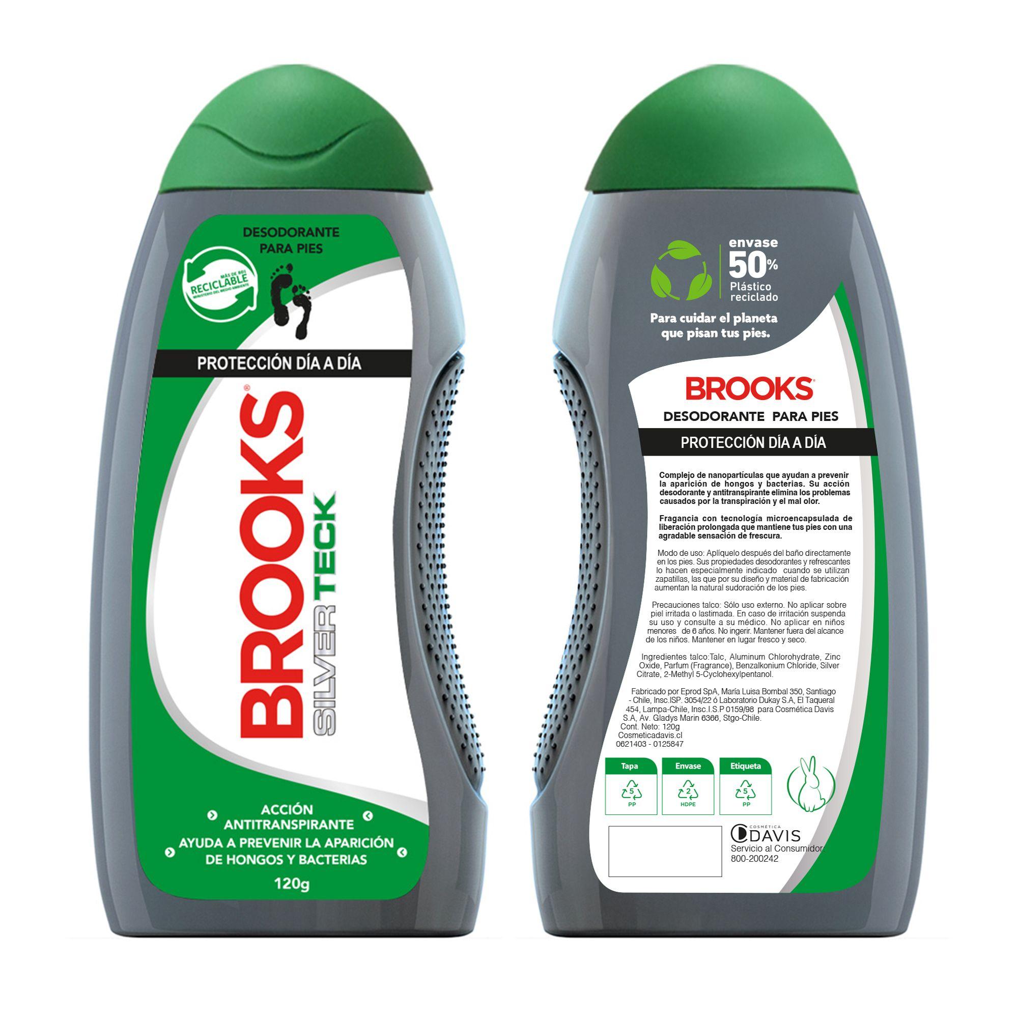 Talco Brooks Silver Teck 120 grs-3