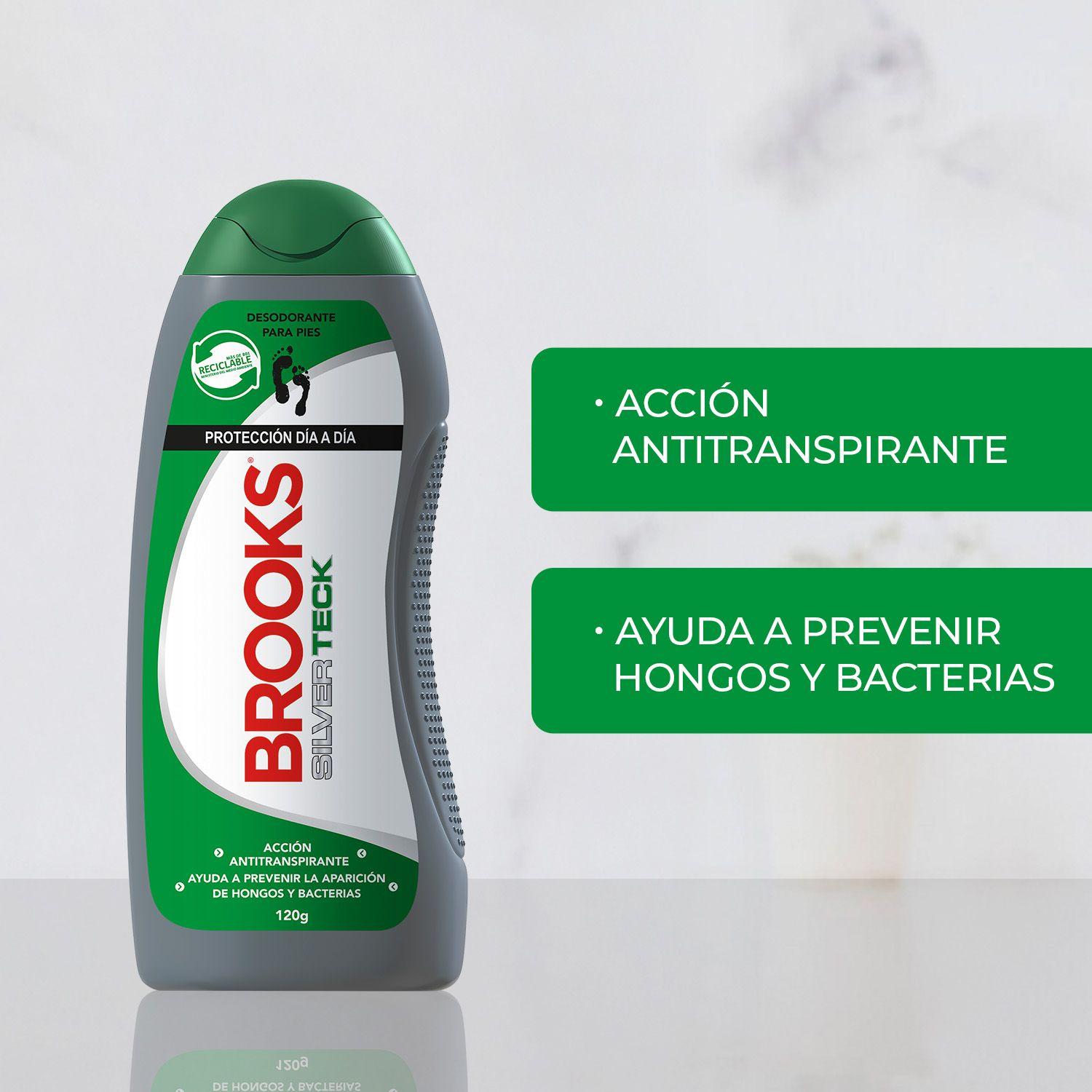 Talco Brooks Silver Teck 120 grs-3