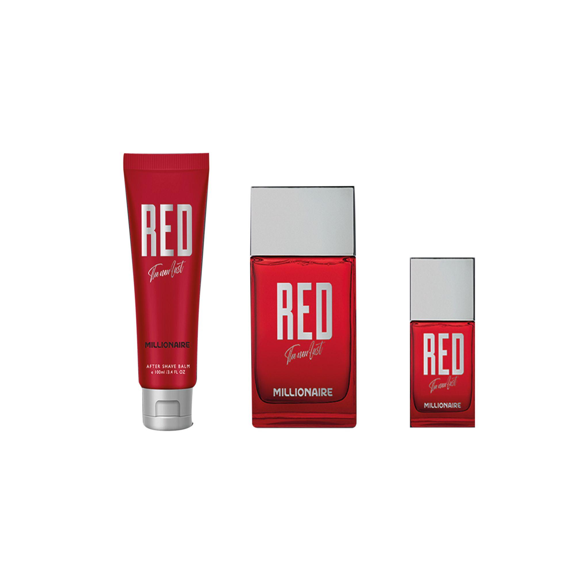 Set Millionaire Red Lust 100ml + 30ml + After Shave 100ml-2