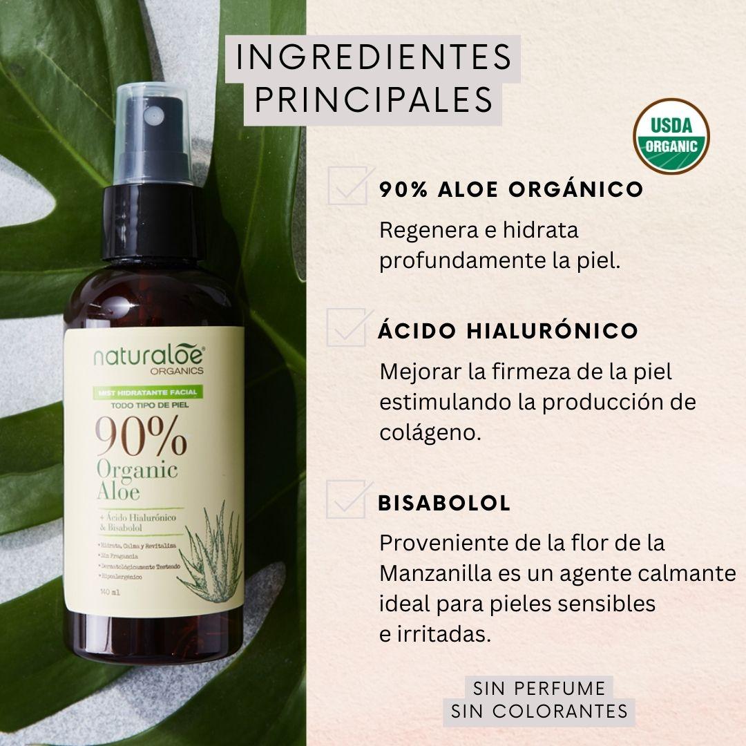 Estuche Naturaloe Mist Facial Agua Micelar Crema Día-2