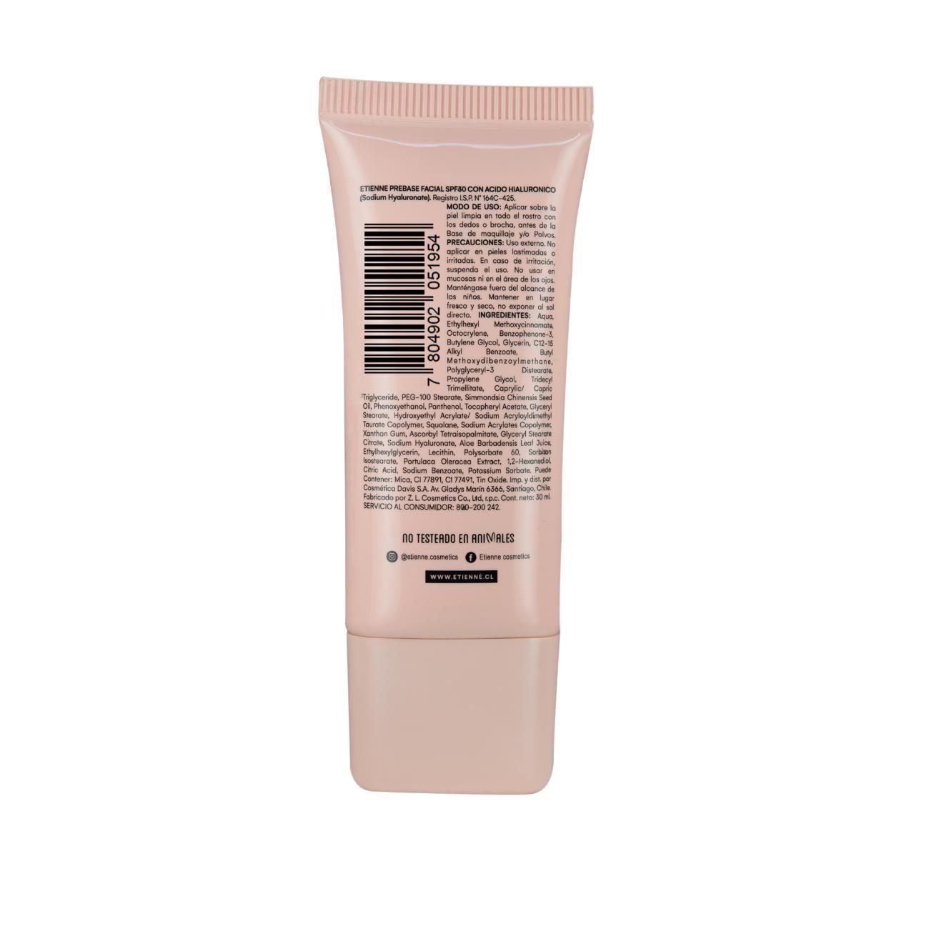 Privee Face Primer SPF 30 con Acido Hialurico y Vitamina E-2