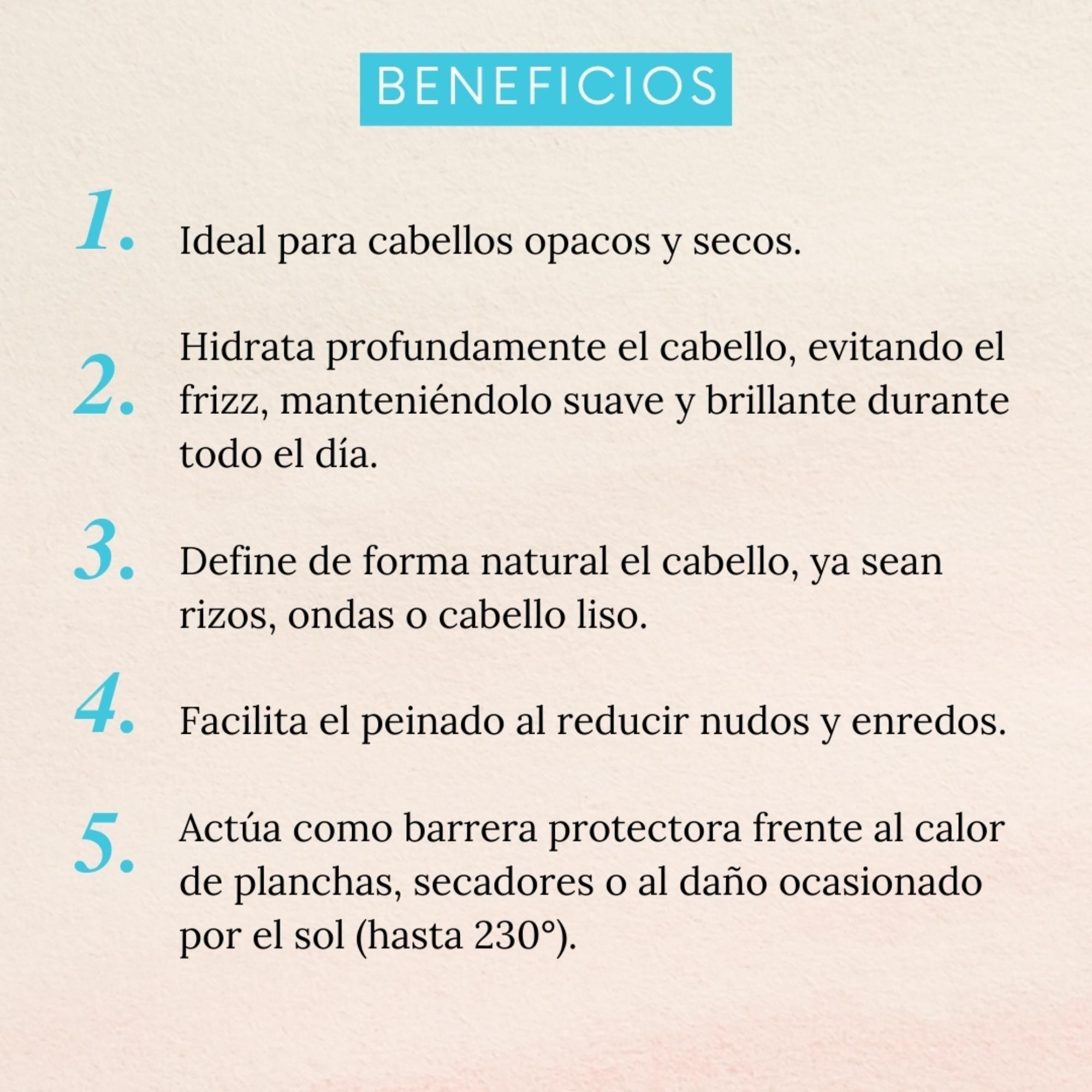 Crema de Peinar Naturaloe Hidratación & Brillo 250mL-3