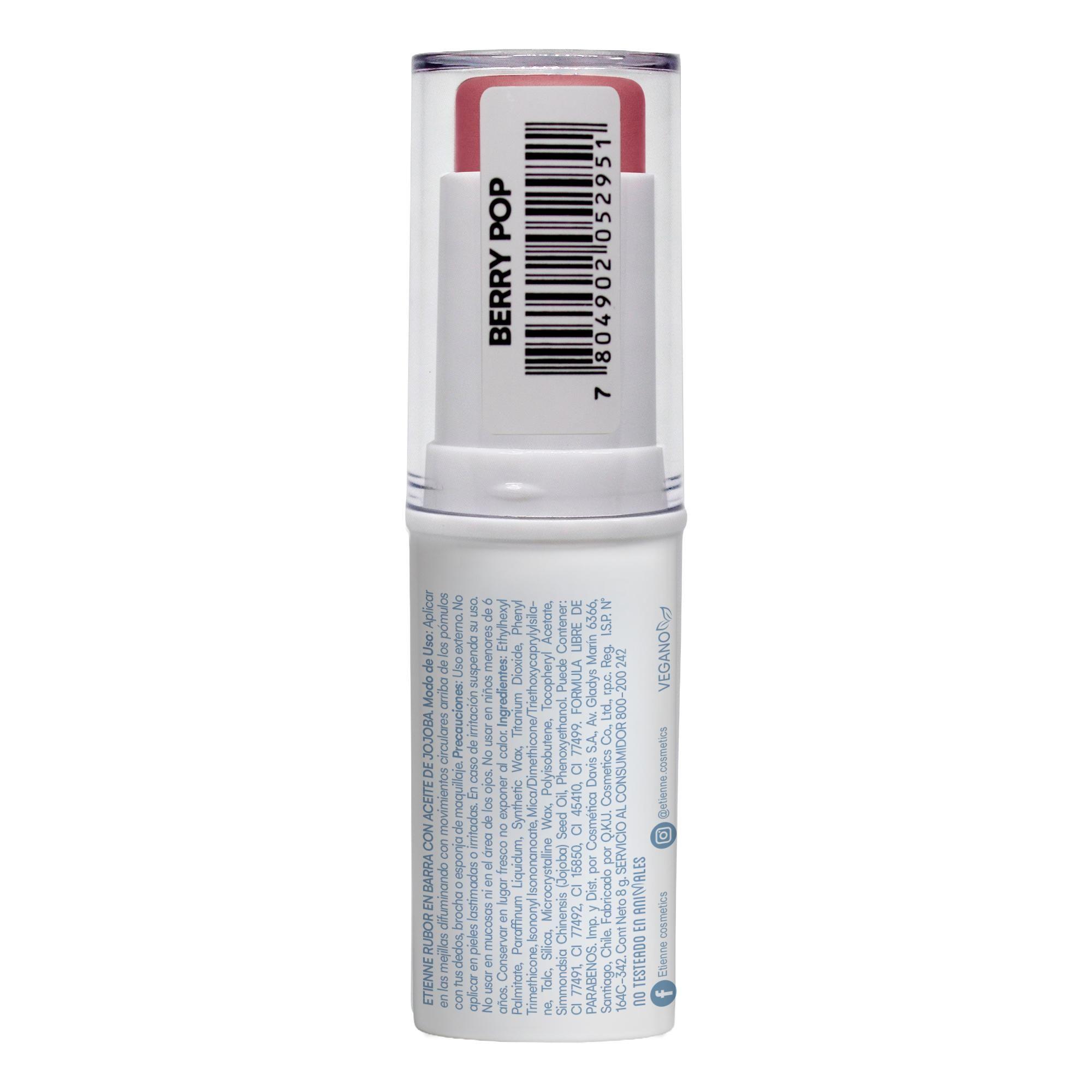 Etienne Multistick Hydra Cheeks, Lips & Eyes Berry Pop-3