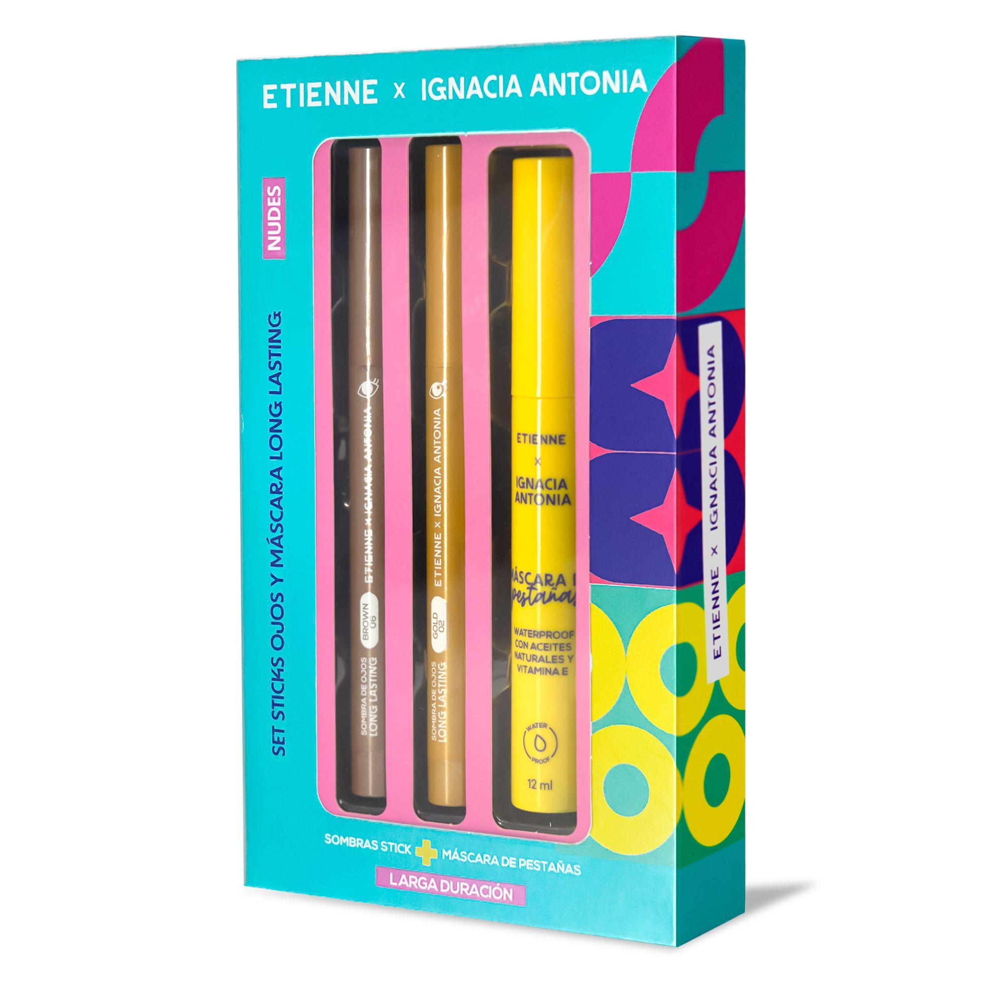 Set Maquilaje ojos Just Fun Nude Etienne x Ignacia Antonia-3