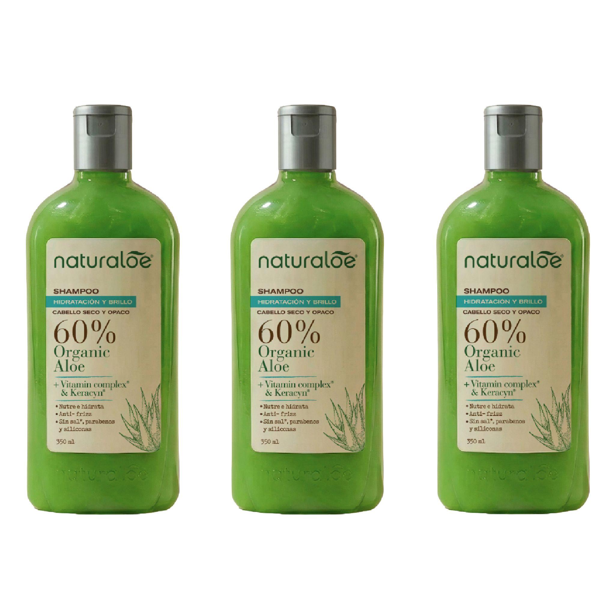 Set 3 Shampoo Hidratación y Brillo Naturaloe-0